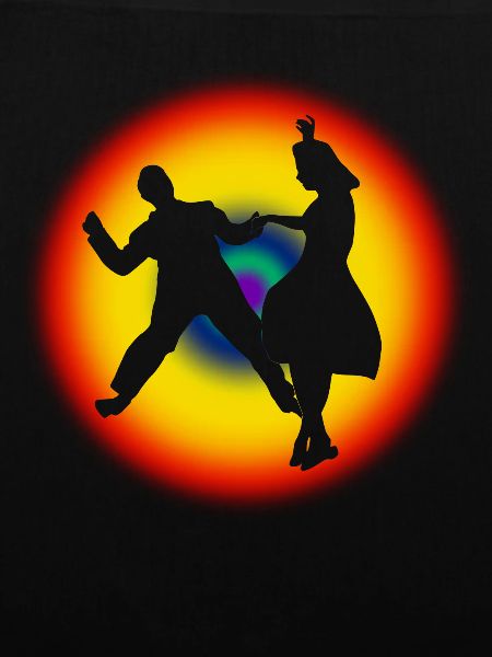 Boogie Woogie RetroTänzer Swing