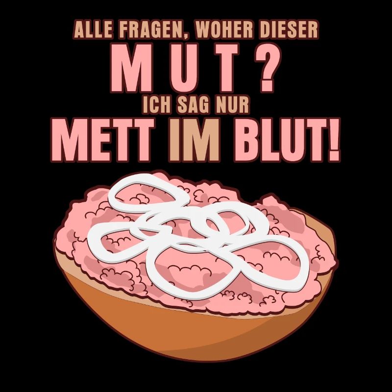 Mettbrötchen Mettfleisch Hack Mett