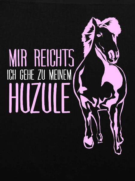 Huzule Spruch mit Pferd