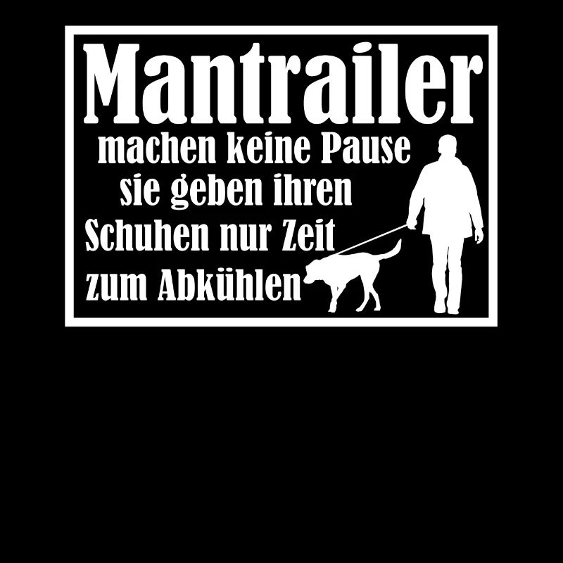 Mantrailing Suchhund Spruch Mantrailer
