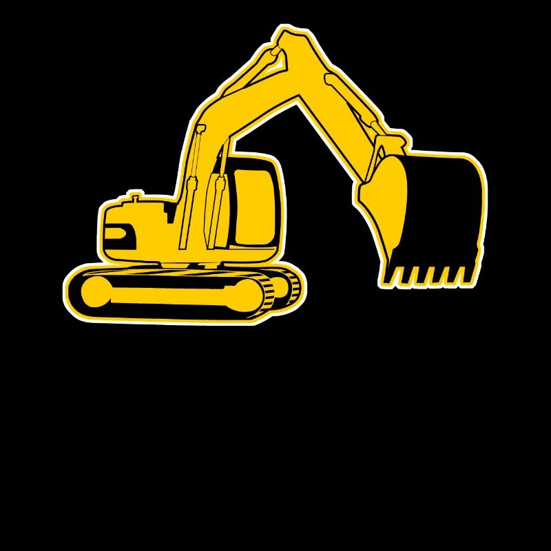 Excavator driver Excavator construction site site manager