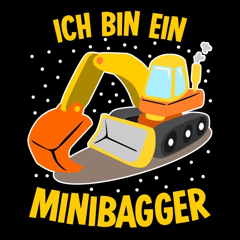 Minibagger Bagger Baggerfahrer