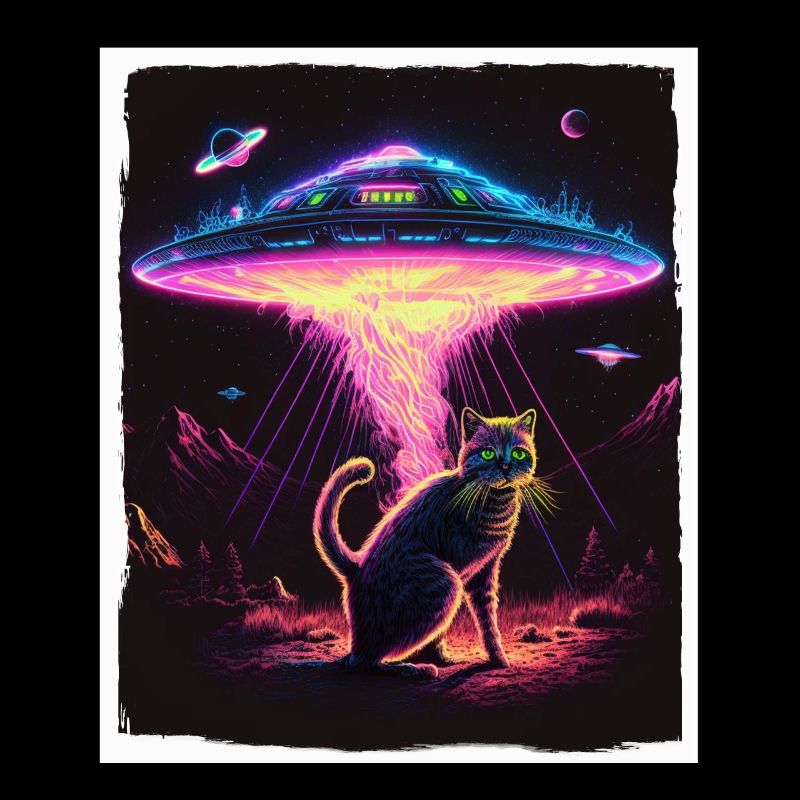 Chaton de chat Space Alien Planet Astronaute