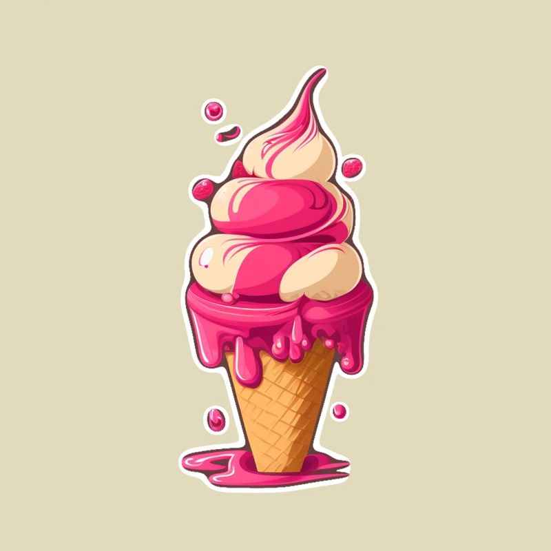 Eis Eiscreme Soft Eis Ich bin wegen dem Eis hier