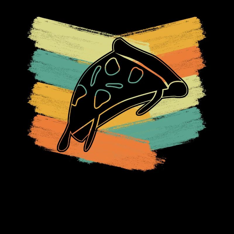Pizza retro Pizzaria Pizzabäcker