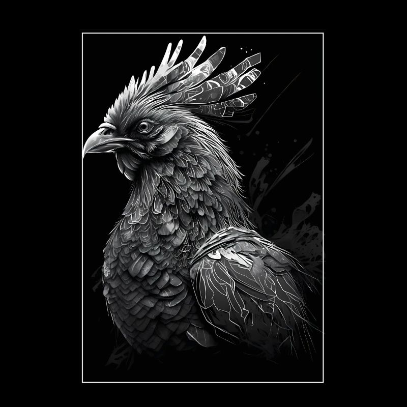 Hühner Flüsterer Bauernhof Bauer Hühnerstall Huhn