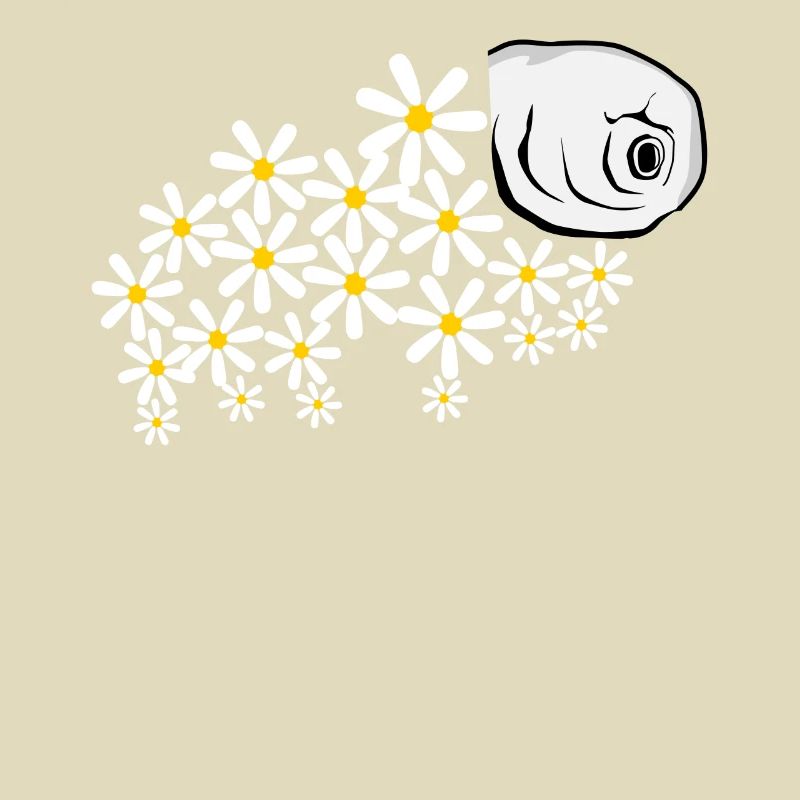 Bärtierchen Tardigrade Blüten
