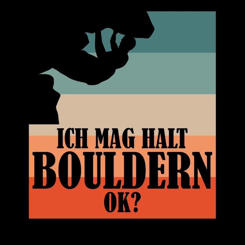 Bouldern Kletterer Klettern