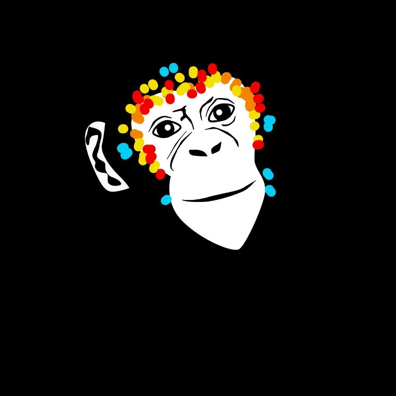 Singe Singe Visage Singe