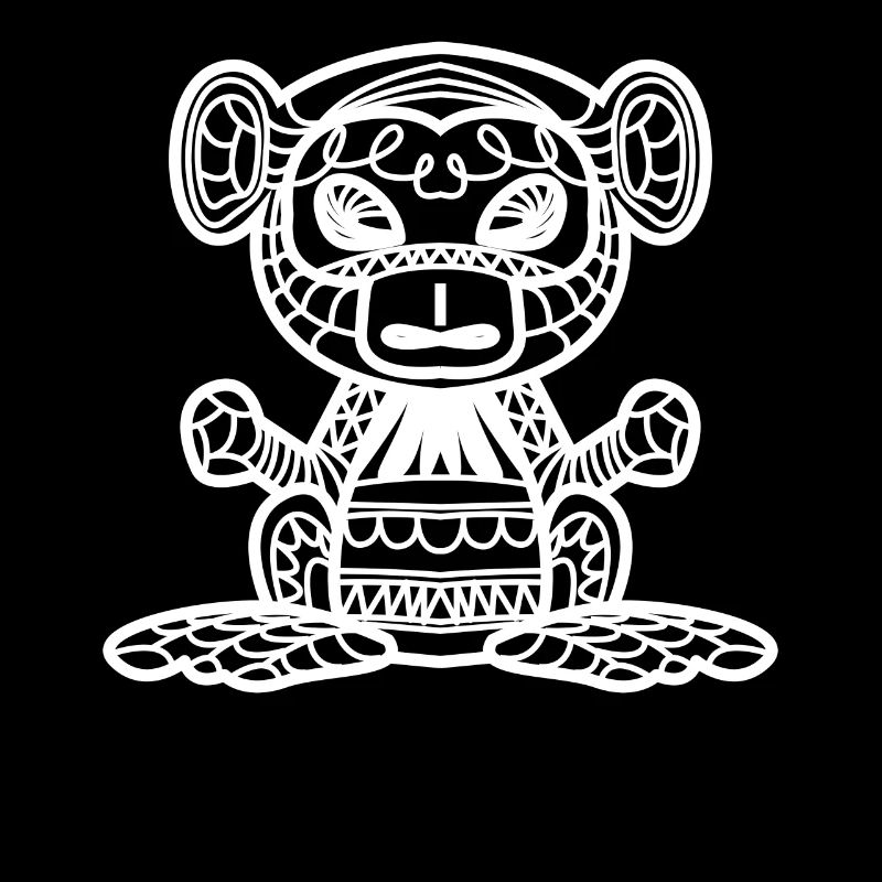 Monkey Tribals Monkey