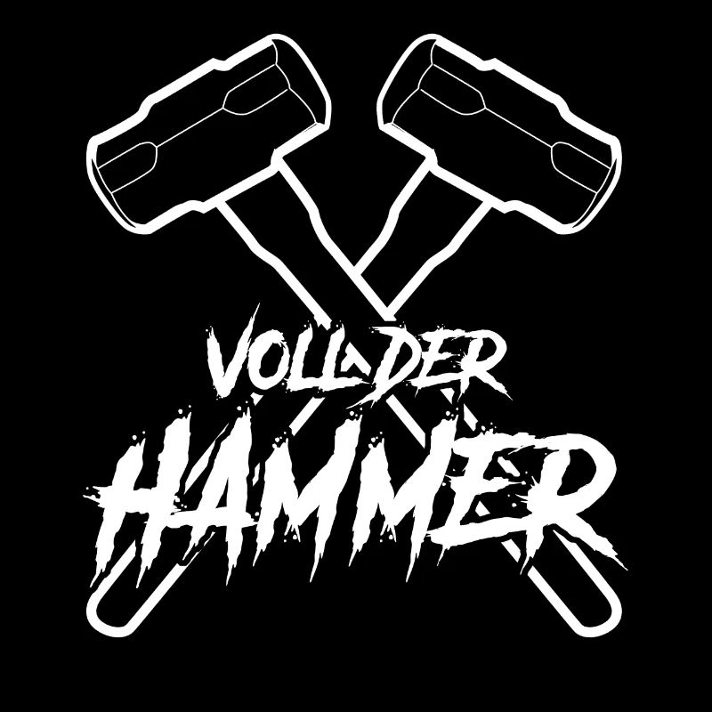 Hammer Spruch Dachdecker Zimmermann
