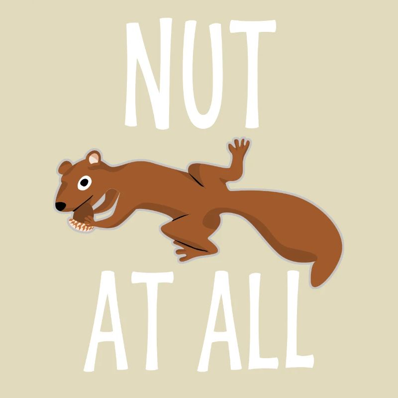 Eichhörnchen mit Nuss