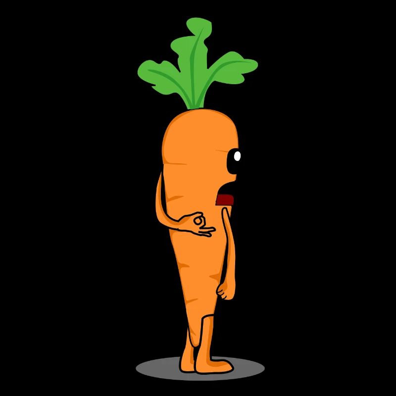 Carrot Looked Inside Carrots