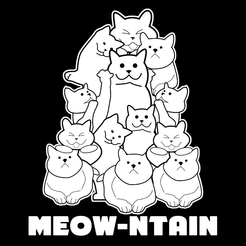 Cat Mountain with Cats