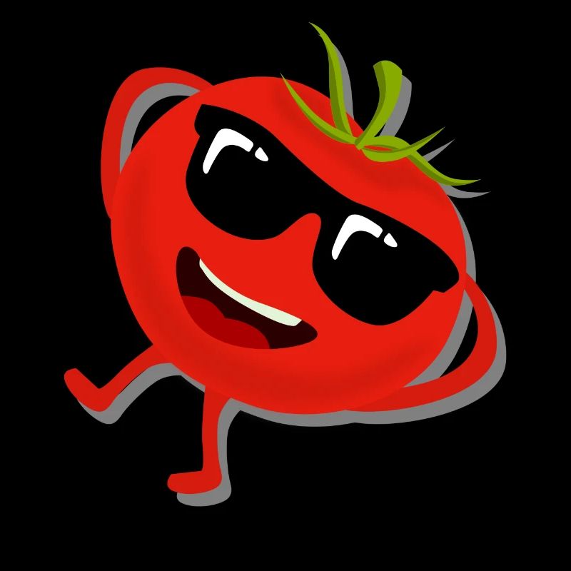 Tomato with Sunglasses Tomatoes