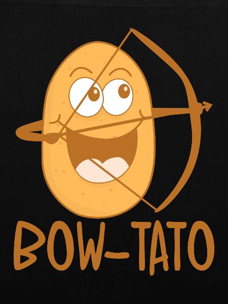 Potato Archery Bow Potatoes