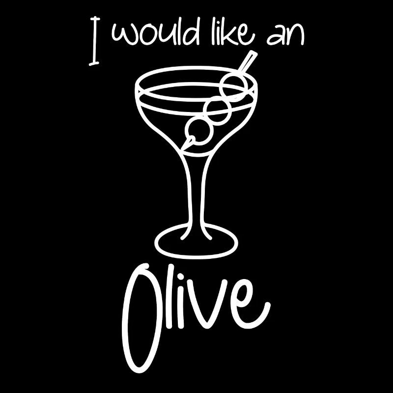 Martini with Olives