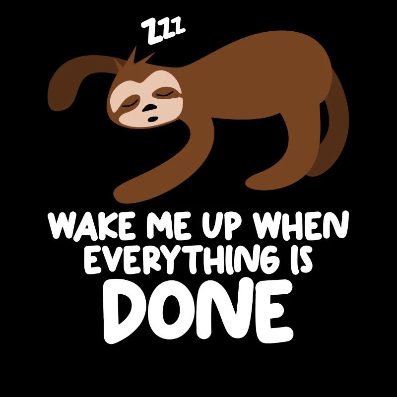 Sleeping Sloth Lazy Sloths
