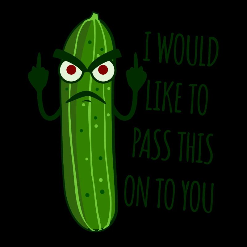 Cucumber Grumpy Misanthrope