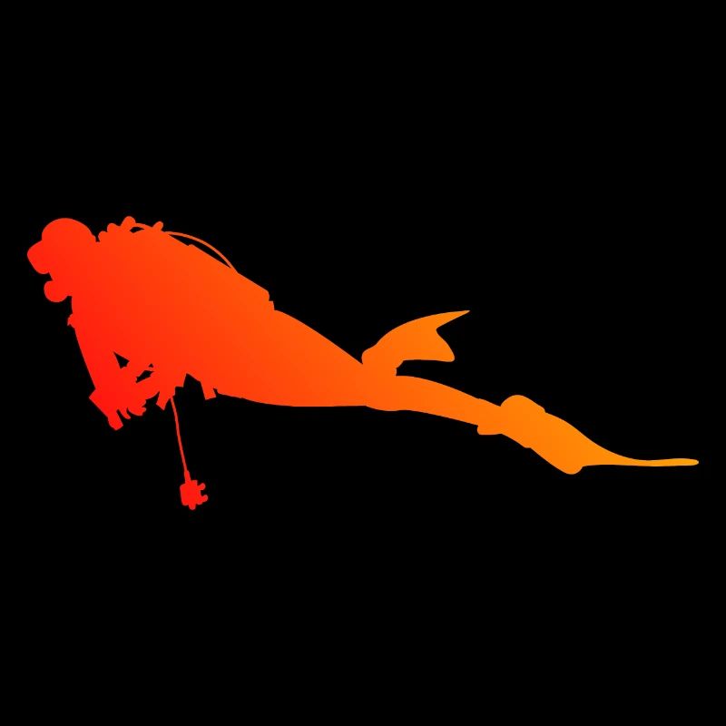 Free Dive Diver Scuba Diver Diving Scuba Diver