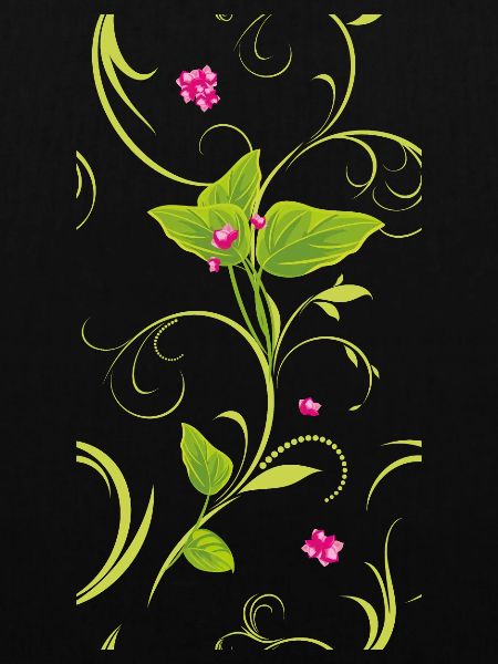 Zweig mit rosa Blüten
