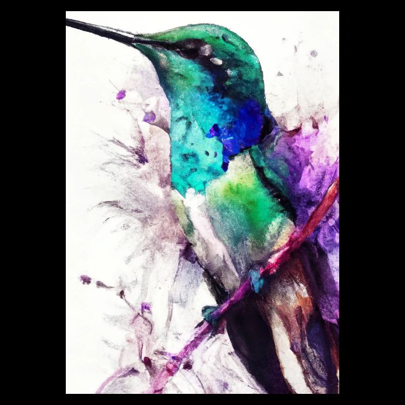 Bunter Vogel