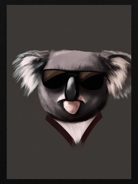 Koala mit Sonnenbrille
