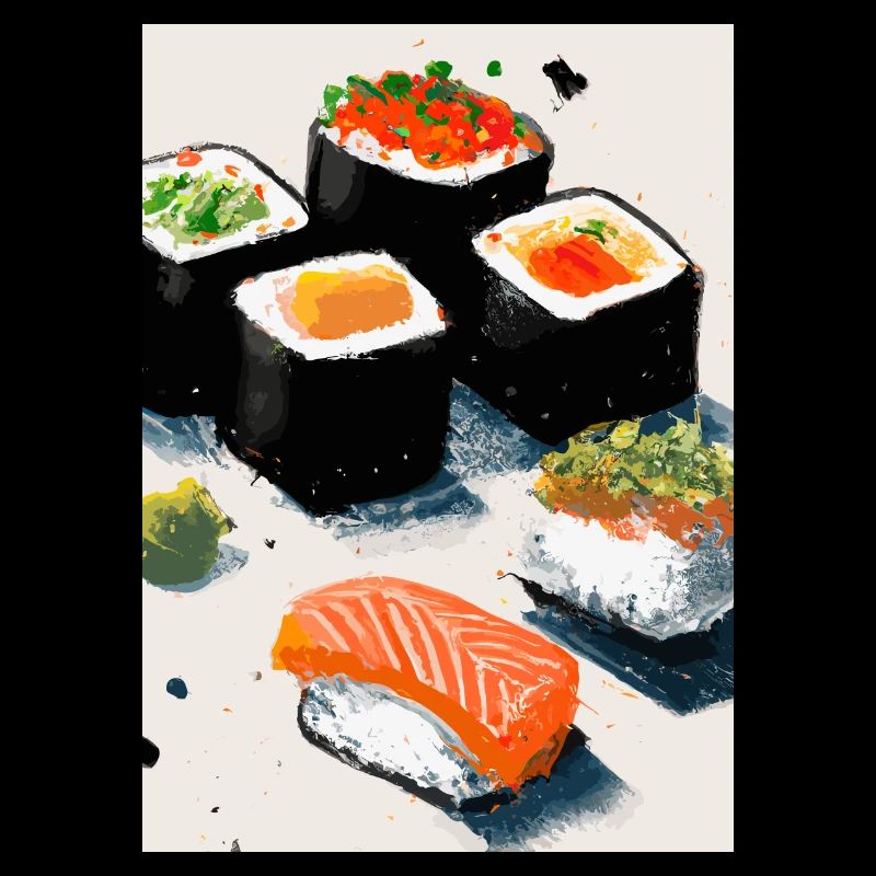 Sushi-Rollen