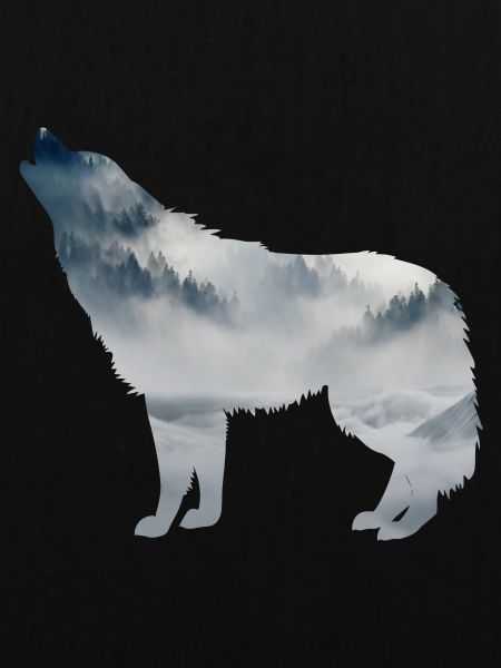 Wolf Silhouette