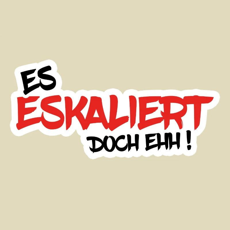 ES ESKALIERT DOCH EHH !