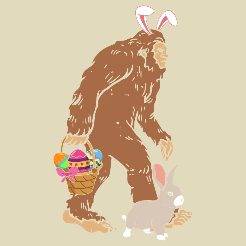 Easter Bigfoot Easter Eggs Easter Sunday