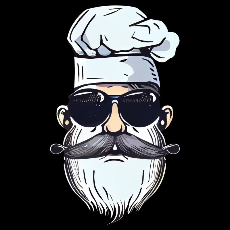 Chef, chef with sunglasses and beard