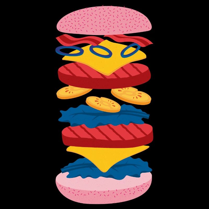 Doppelter Cheeseburger