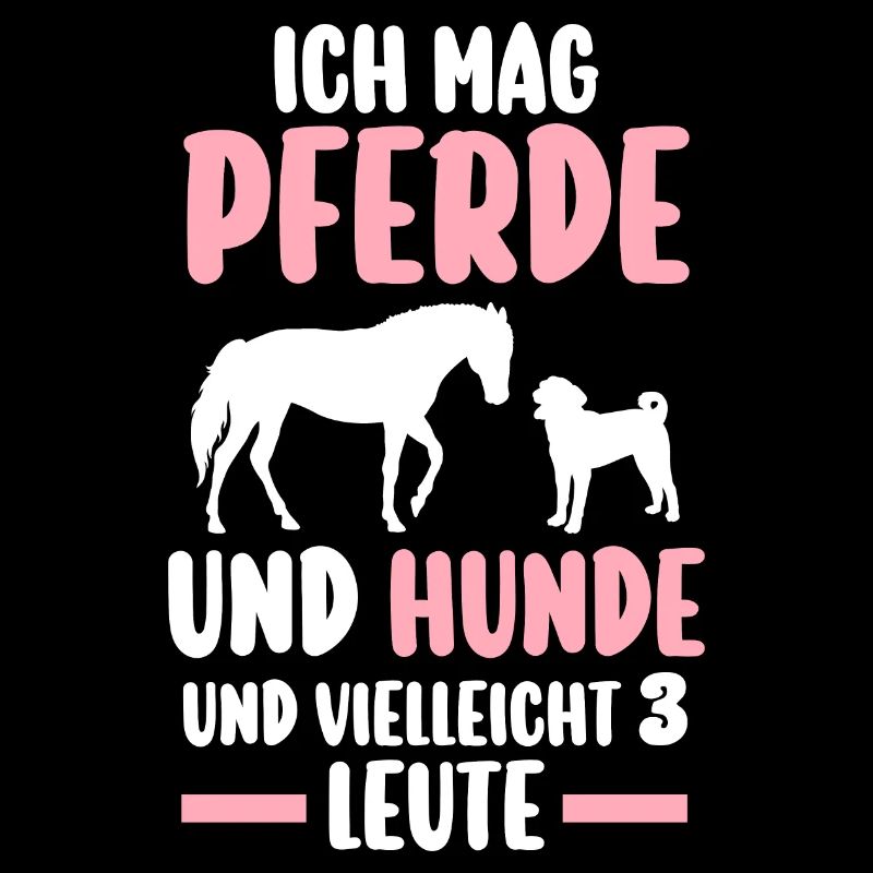 Pferd Hund Pferde Liebhaber Geschenk
