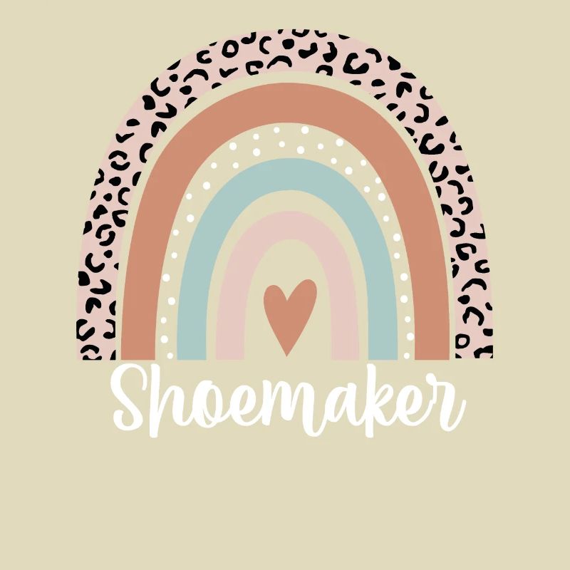 Shoemaker Rainbow Leopard Funny Shoemaker
