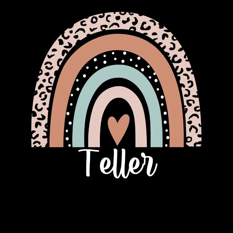 Teller Rainbow Leopard Funny Teller Appreciation