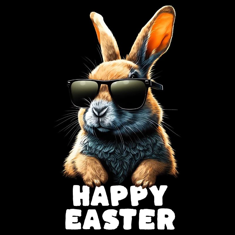 Cool Rabbit - Joyeuses Pâques