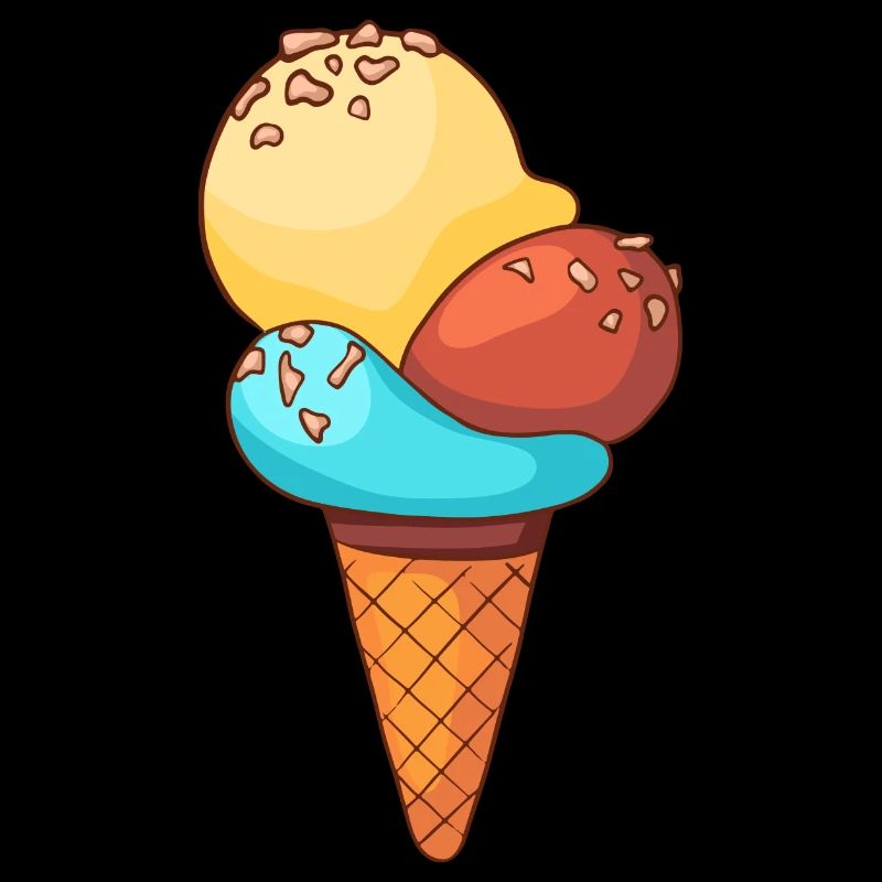 Crème glacée, crème glacée, crème glacée, crème glacée, boule, crème glacée, sundae