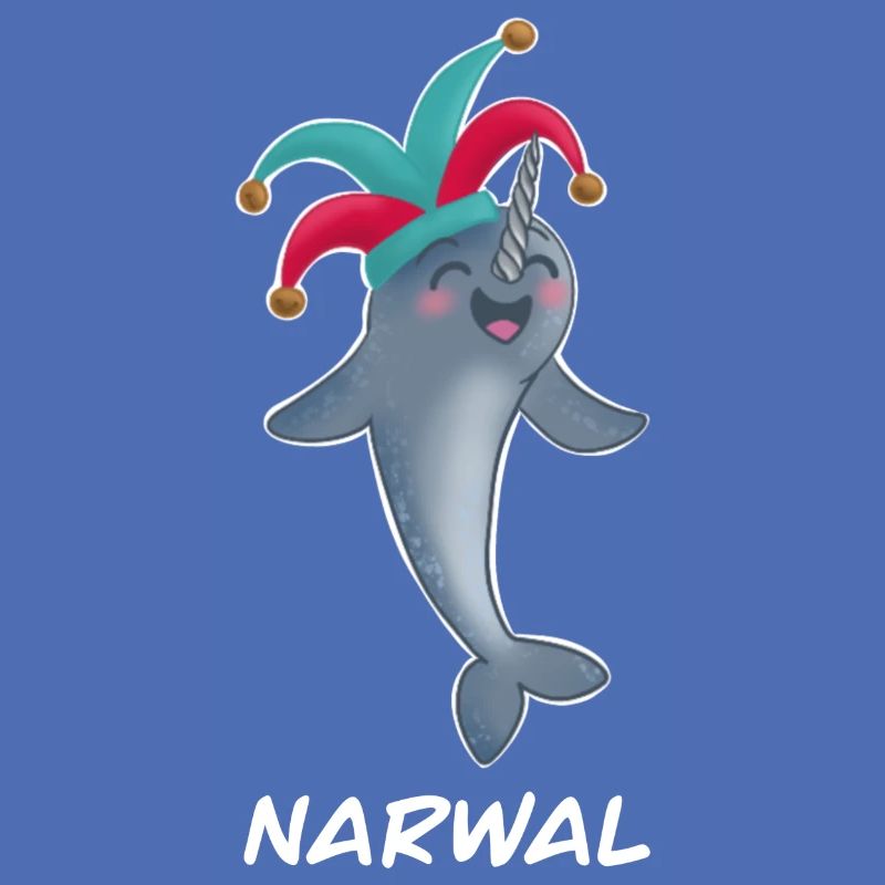 Wal, Narwal, Karneval, Geschenk