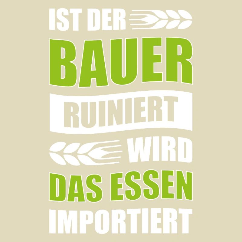 Ist Der Bauer Ruiniert Wird Das Essen Importiert