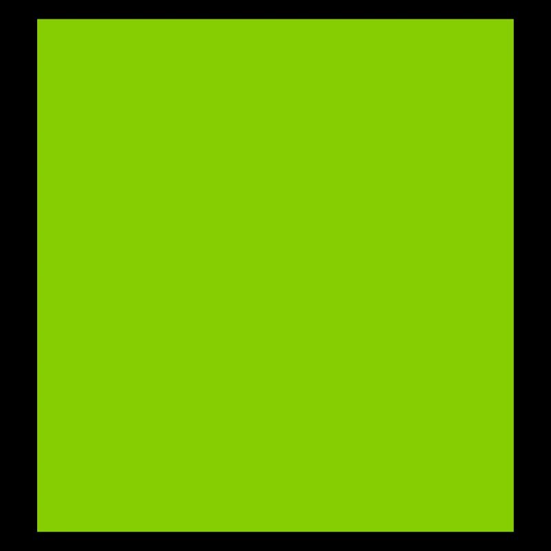 Rectangle black vector