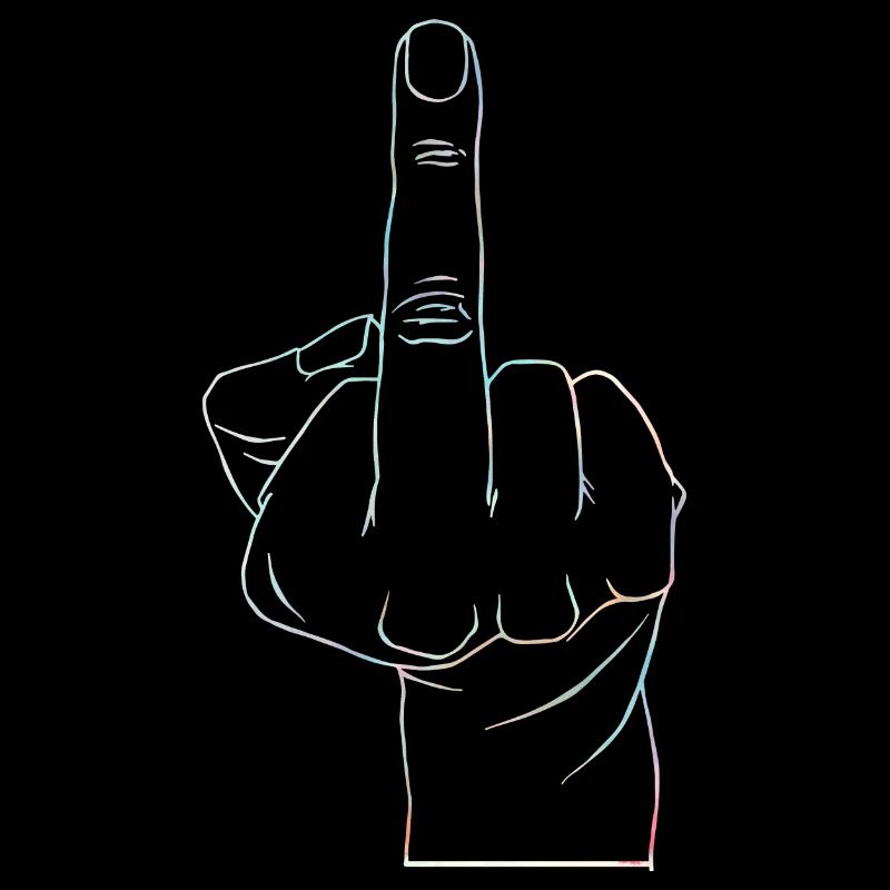 Schwarzer Finger