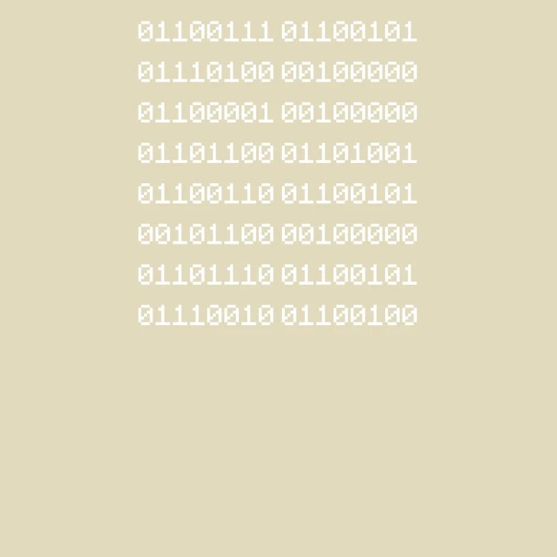 Binär Code Binärcode Binary Frech Spruch Nerd Geek