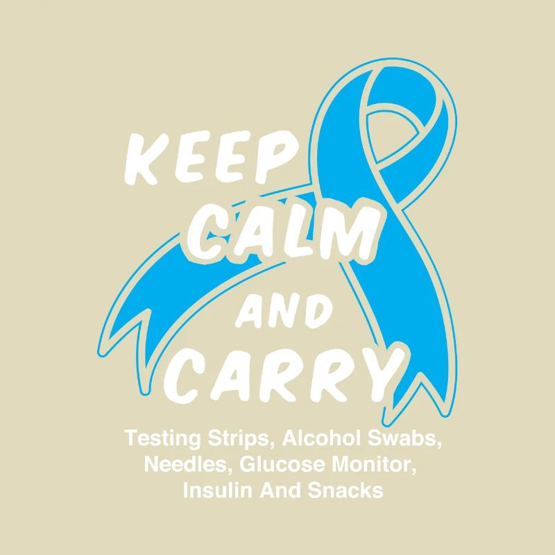 Keep Calm And Carry Testing Strips