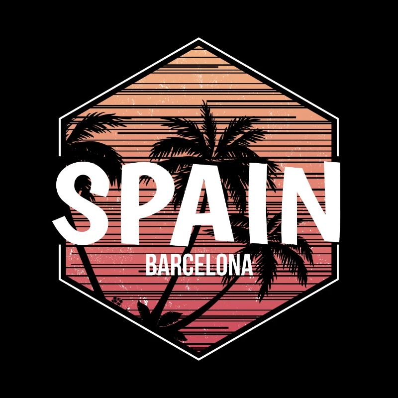 Barcelona Beach Vacation Souvenir