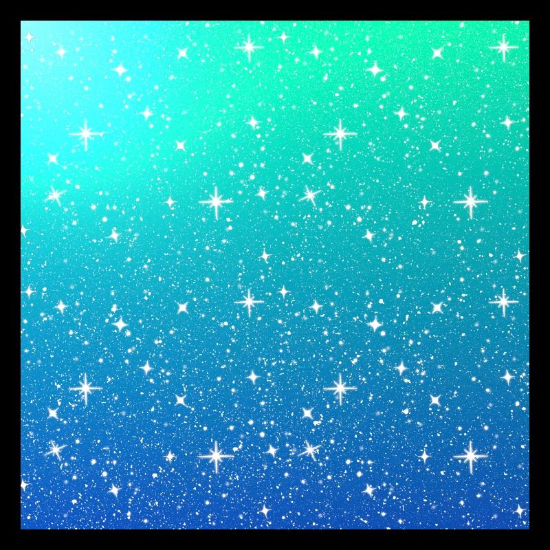 Gradient star glitter background