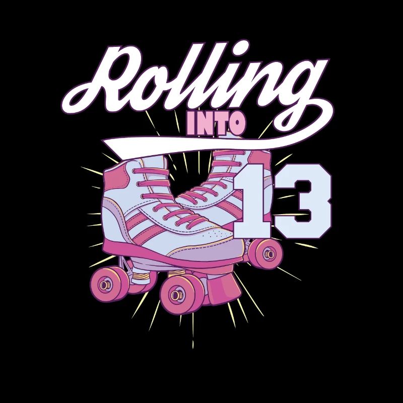 Rolling Into 13 Roller Skating Birthday Party