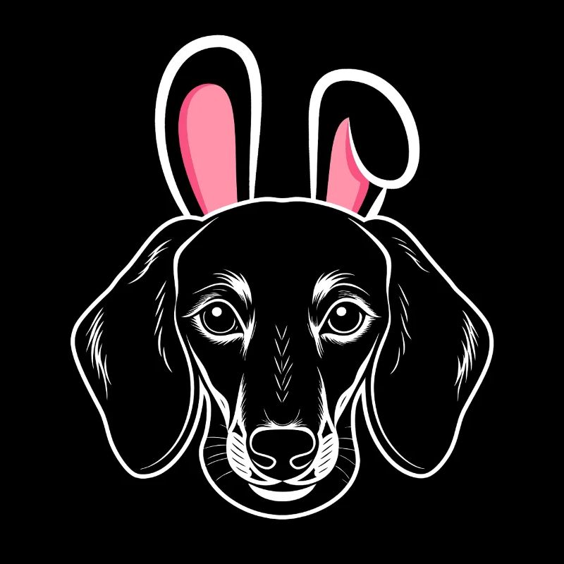 Chien lapin teckel