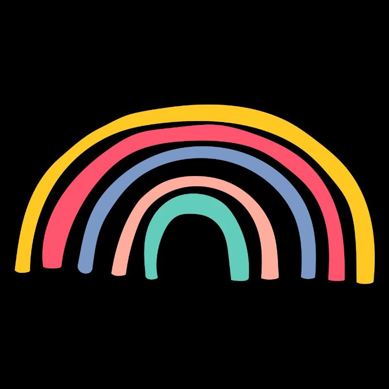 regenbogen boho geschenkidee