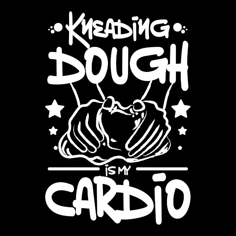 Baking bread kneading dough is my cardio